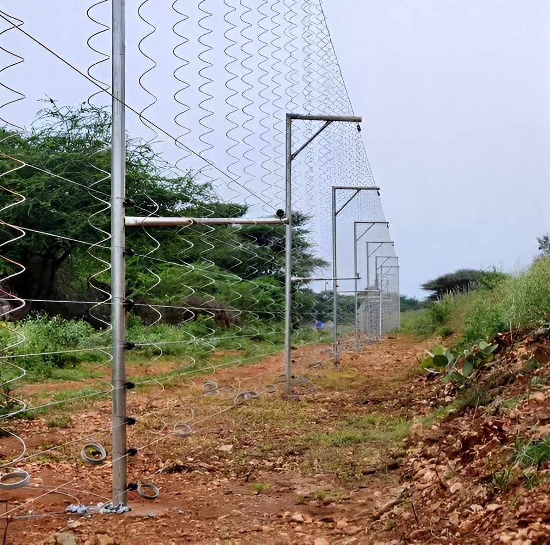 Solar Fence Installation
